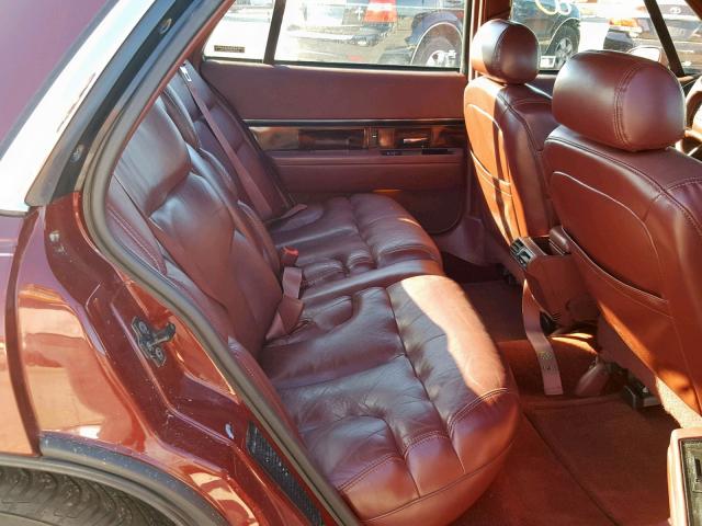 1G4HR52K0XH495764 - 1999 BUICK LESABRE LI BURGUNDY photo 6