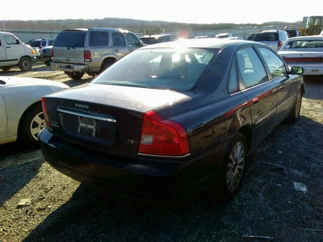 YV1TS91Z241356145 - 2004 VOLVO S80 T6 BLACK photo 4