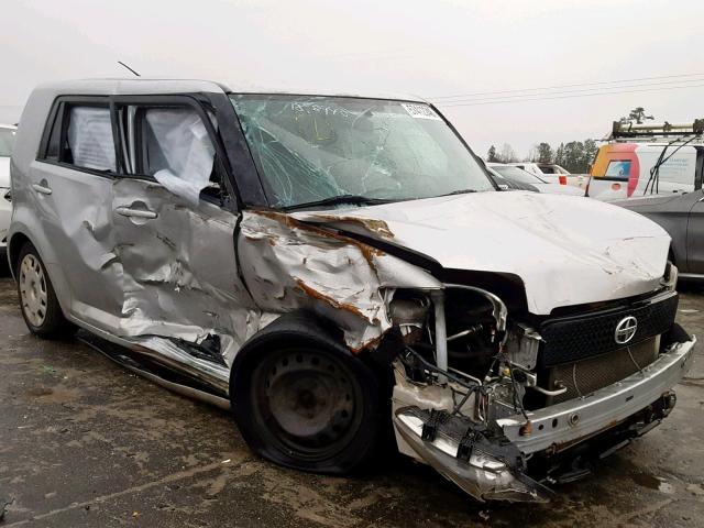 JTLKE50E281026211 - 2008 TOYOTA SCION XB ვერცხლისფერი ფოტო 9