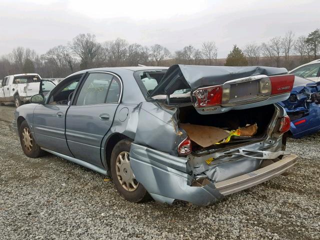 1G4HP52K53U237988 - 2003 BUICK LESABRE CU BLUE photo 3