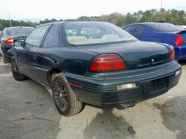 1G2NE15DXSM627135 - 1995 PONTIAC GRAND AM S GREEN photo 3