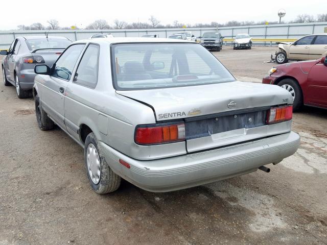 1N4EB32H2PC785897 - 1993 NISSAN SENTRA E SILVER photo 3