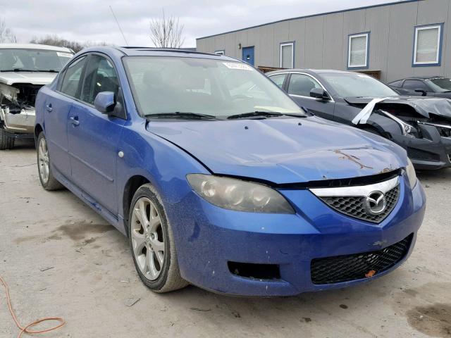 JM1BK324671681189 - 2007 MAZDA 3 S BLUE photo 1