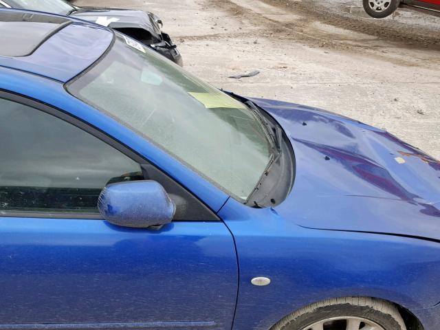 JM1BK324671681189 - 2007 MAZDA 3 S BLUE photo 9