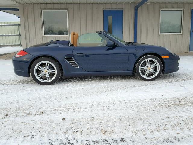 WP0CA2A8XBS710492 - 2011 PORSCHE BOXSTER BLUE photo 10