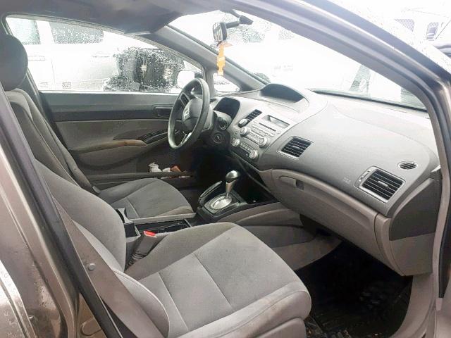 2HGFA16267H007368 - 2007 HONDA CIVIC DX GOLD photo 5