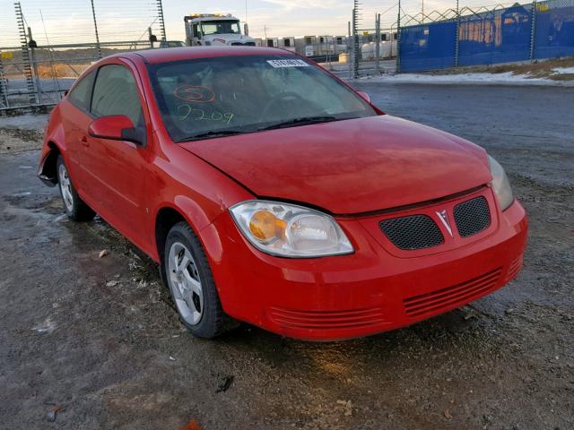 1G2AL15F887345038 - 2008 PONTIAC G5 SE RED photo 1