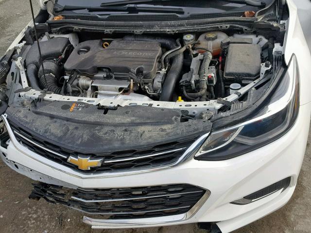 1G1BF5SM1H7232977 - 2017 CHEVROLET CRUZE PREM WHITE photo 7