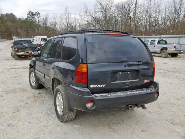 1GKDS13S542331105 - 2004 GMC ENVOY CHARCOAL photo 3