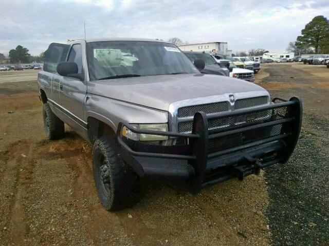 1B7KF2362YJ120911 - 2000 DODGE RAM 2500 SILVER photo 1