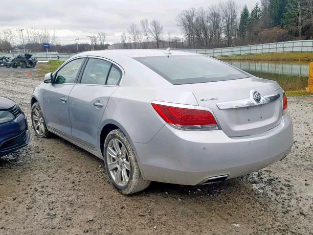 1G4GD5E38CF119933 - 2012 BUICK LACROSSE P SILVER photo 3