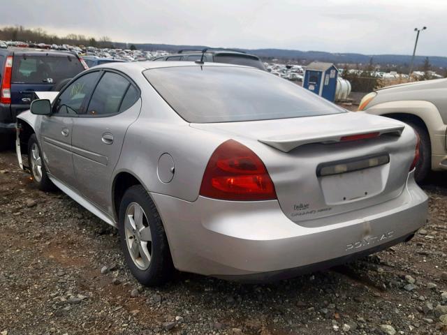 2G2WP552481114987 - 2008 PONTIAC GRAND PRIX SILVER photo 3
