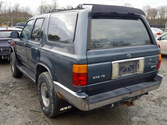 JT3VN39W0P0116832 - 1993 TOYOTA 4RUNNER VN GREEN photo 3