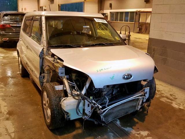 KNDJT2A27B7707422 - 2011 KIA SOUL + SILVER photo 1