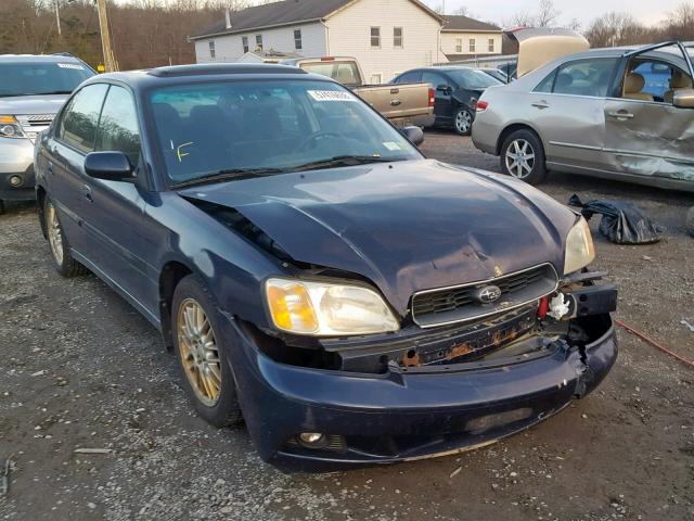 4S3BE635837217151 - 2003 SUBARU LEGACY L BLUE photo 1