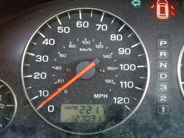 4S3BE635837217151 - 2003 SUBARU LEGACY L BLUE photo 8