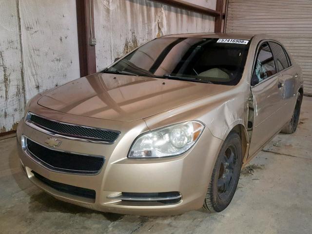 1G1ZG57B18F170005 - 2008 CHEVROLET MALIBU LS GOLD photo 2