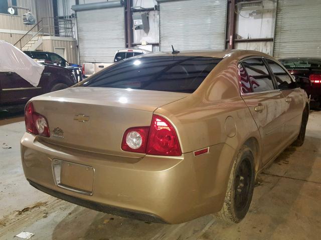 1G1ZG57B18F170005 - 2008 CHEVROLET MALIBU LS GOLD photo 4