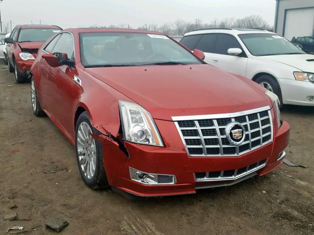 1G6DP1E33D0118820 - 2013 CADILLAC CTS PREMIU RED photo 1