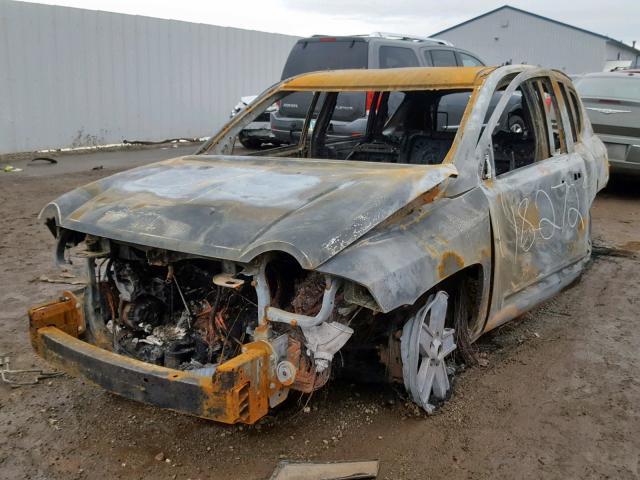 1J8FF47W28D577491 - 2008 JEEP COMPASS SP დამწვარი ფოტო 2