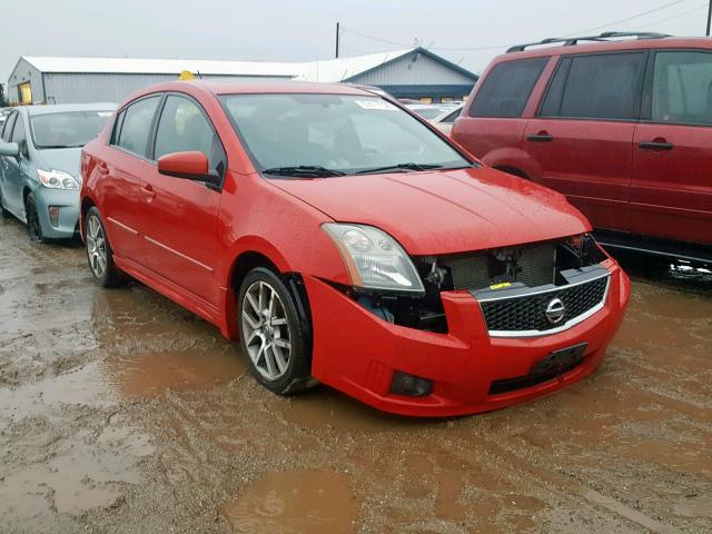 3N1BB61E88L696088 - 2008 NISSAN SENTRA SE- RED photo 1