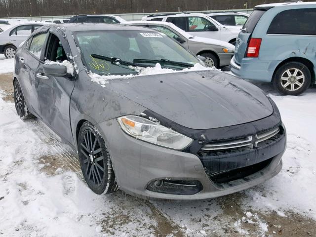 1C3CDFCH7DD710988 - 2013 DODGE DART LIMIT GRAY photo 1