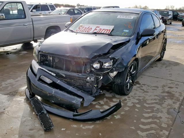 JTKDE177360096901 - 2006 TOYOTA SCION TC შავი ფოტო 2