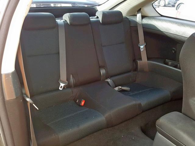 JTKDE177360096901 - 2006 TOYOTA SCION TC შავი ფოტო 6