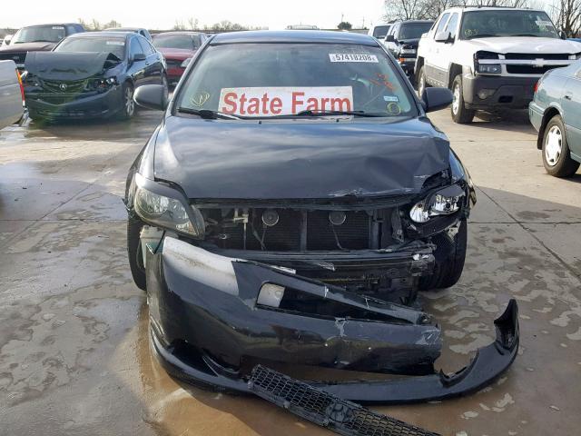 JTKDE177360096901 - 2006 TOYOTA SCION TC შავი ფოტო 9