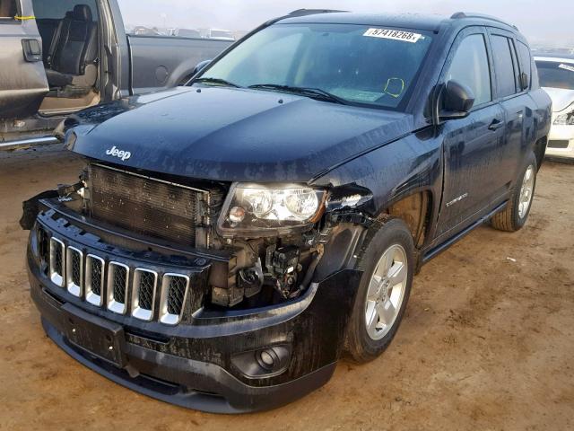 1C4NJCBA2FD273355 - 2015 JEEP COMPASS SP შავი ფოტო 2