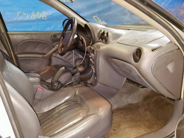 1G2NW52E43C170511 - 2003 PONTIAC GRAND AM G SILVER photo 5