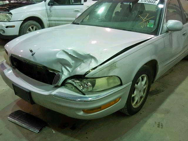 1G4CW54K024146393 - 2002 BUICK PARK AVENU SILVER photo 9