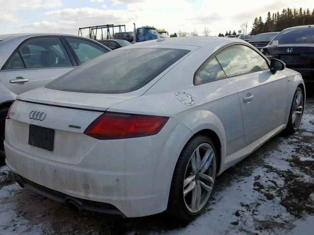 TRUC5AFV2G1003869 - 2016 AUDI TT WHITE photo 4