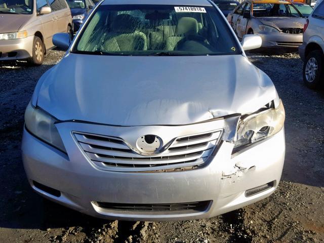 4T1BE46K08U248212 - 2008 TOYOTA CAMRY CE SILVER photo 7