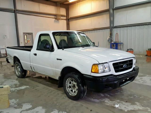 1FTYR10U11TA64386 - 2001 FORD RANGER WHITE photo 1