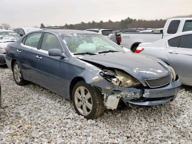 JTHBA30G555083924 - 2005 LEXUS ES 330 GRAY photo 1