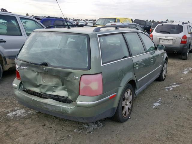 WVWWH63B63E165299 - 2003 VOLKSWAGEN PASSAT GLX 绿色 照片 4