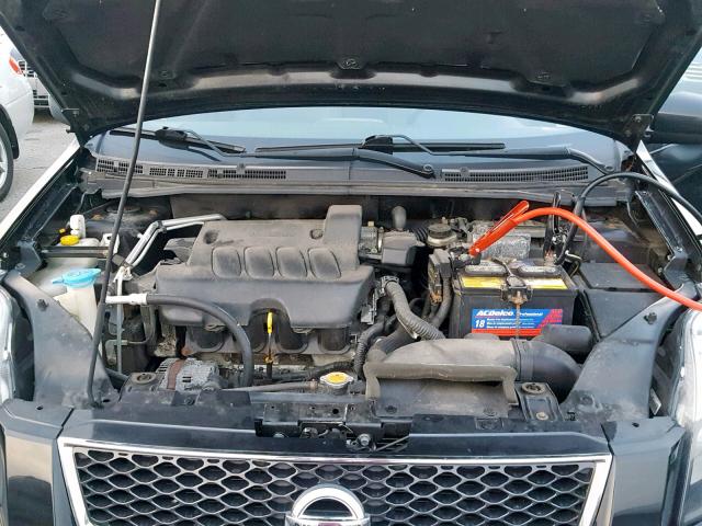 3N1AB6AP3AL699189 - 2010 NISSAN SENTRA 2.0 BLACK photo 7