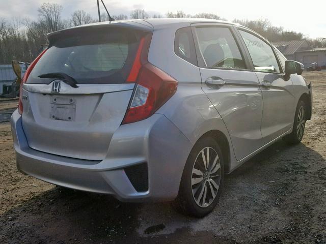 3HGGK5H88FM772155 - 2015 HONDA FIT EX SILVER photo 4