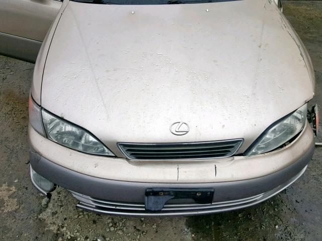 JT8BF22G7V0010513 - 1997 LEXUS ES 300 GOLD photo 7