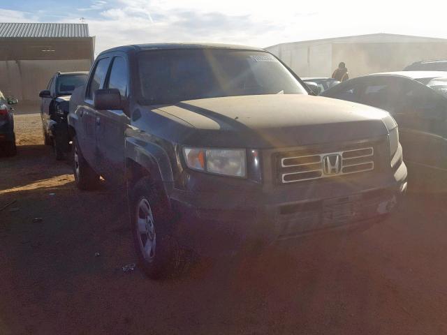 2HJYK16286H506008 - 2006 HONDA RIDGELINE BLACK photo 1