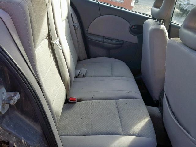 1G8AZ52F35Z140646 - 2005 SATURN ION LEVEL RED photo 6