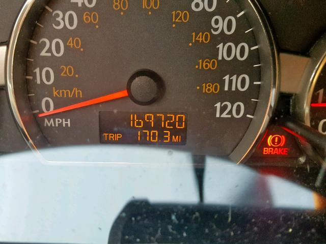 1G8AZ52F35Z140646 - 2005 SATURN ION LEVEL RED photo 8