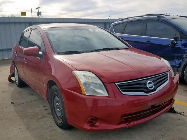 3N1AB6AP9AL615036 - 2010 NISSAN SENTRA 2.0 RED photo 1