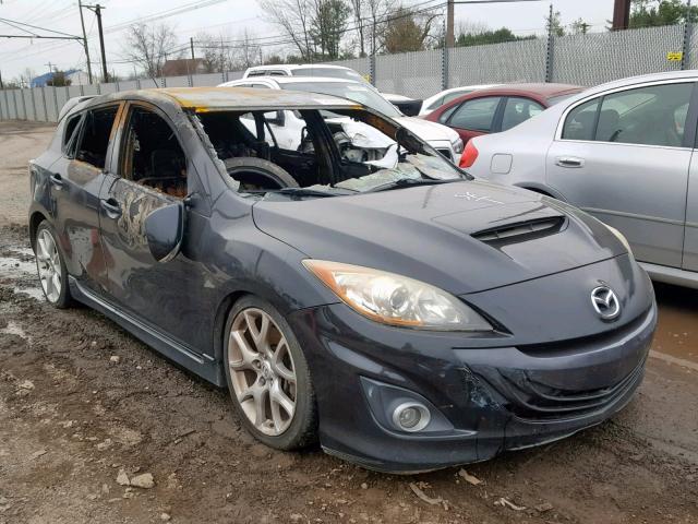 JM1BL1H47A1167836 - 2010 MAZDA SPEED 3 BLACK photo 1