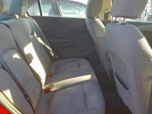 1G1JB5SH8H4101072 - 2017 CHEVROLET SONIC LS 红色 照片 6