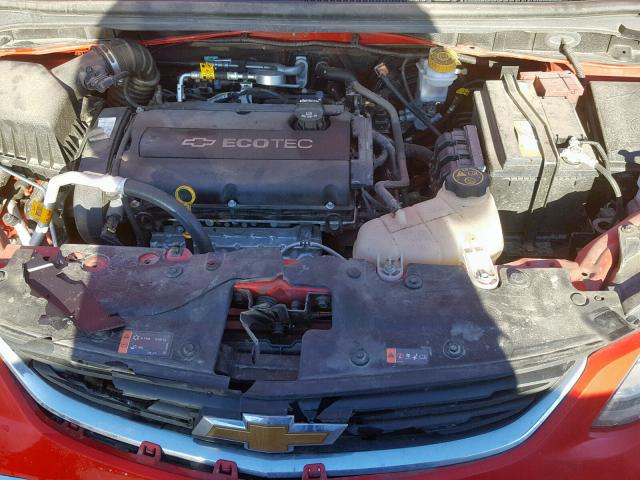 1G1JB5SH8H4101072 - 2017 CHEVROLET SONIC LS 红色 照片 7