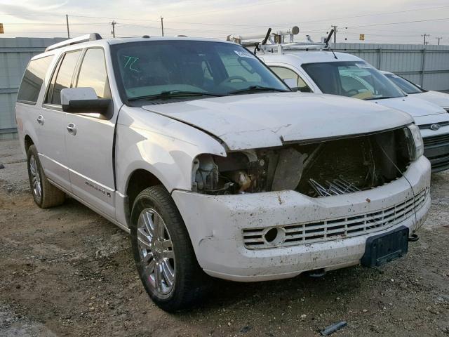 5LMFL28539EJ01863 - 2009 LINCOLN NAVIGATOR Ақ фото 1