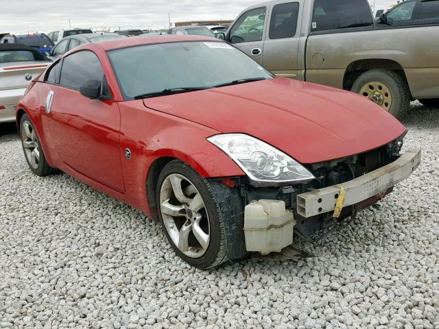 JN1AZ34D16M305035 - 2006 NISSAN 350Z COUPE RED photo 1