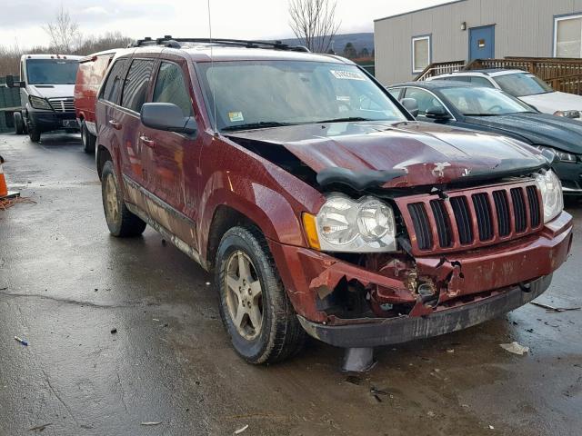 1J8GR48K97C620512 - 2007 JEEP GRAND CHER MAROON photo 1